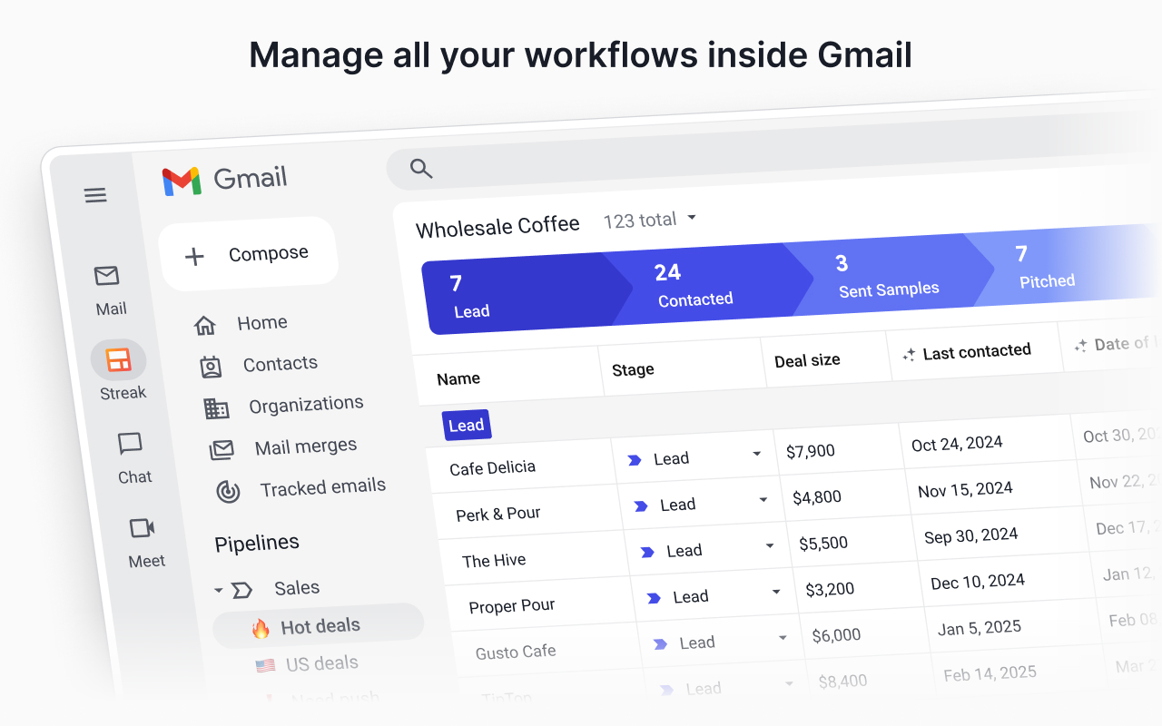 Streak CRM for Gmail截图3