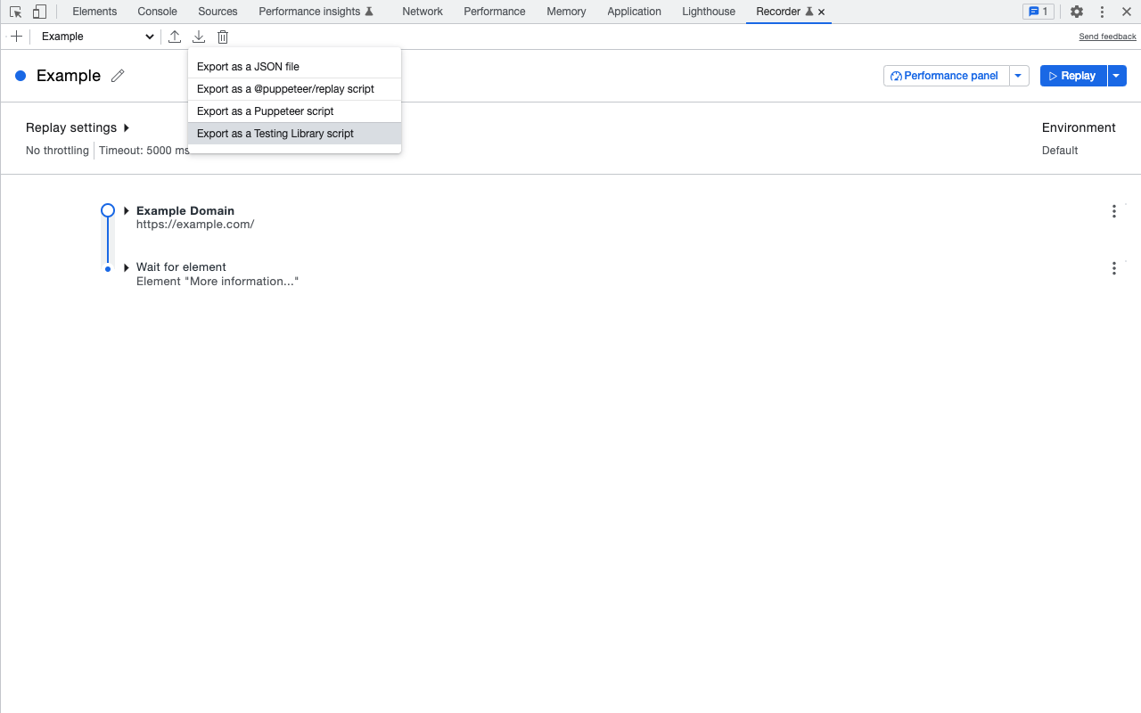 Testing Library Recorder截图1