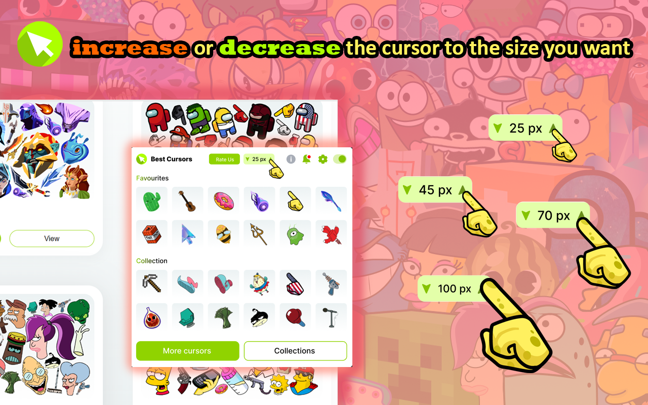 Best Cursors - Bloom of Custom Cursor截图1