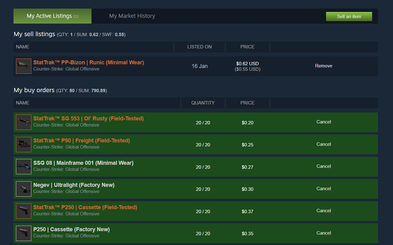 Steam Order Scanner截图3