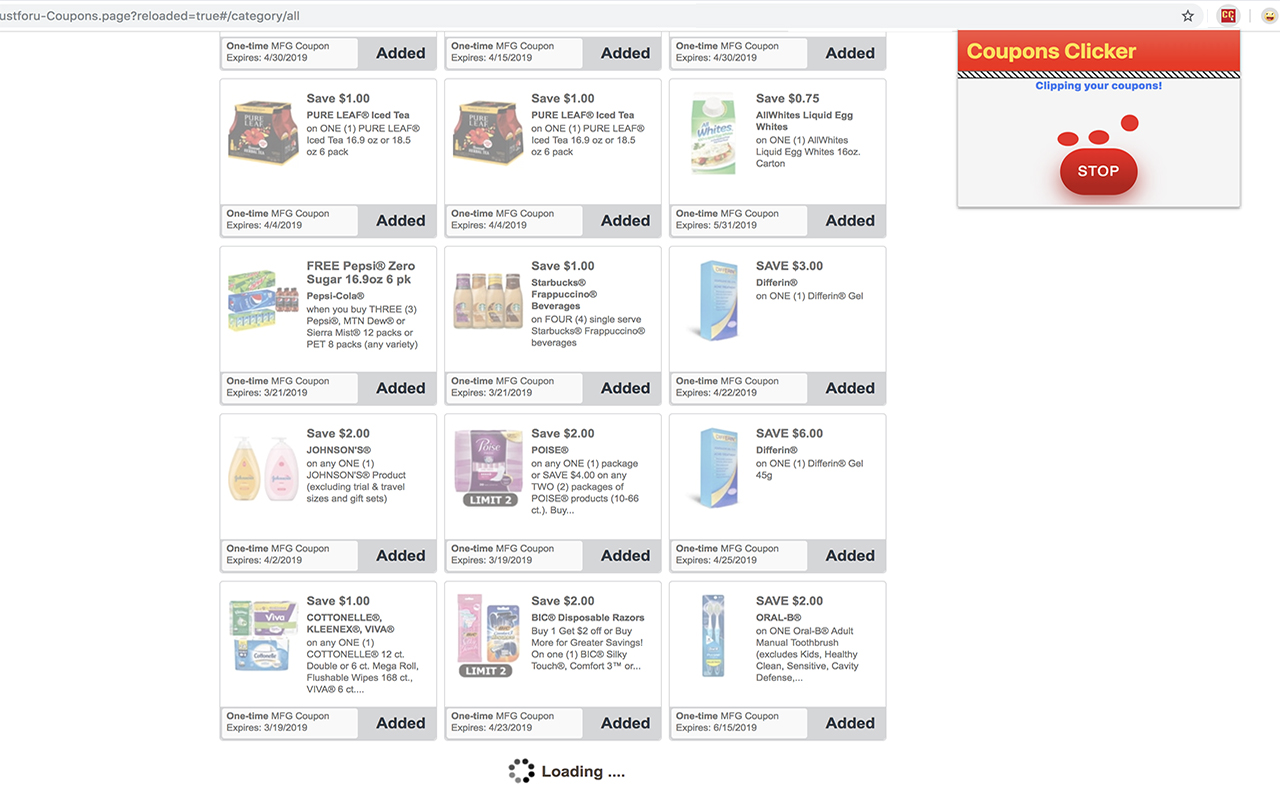 Coupons Clicker截图3