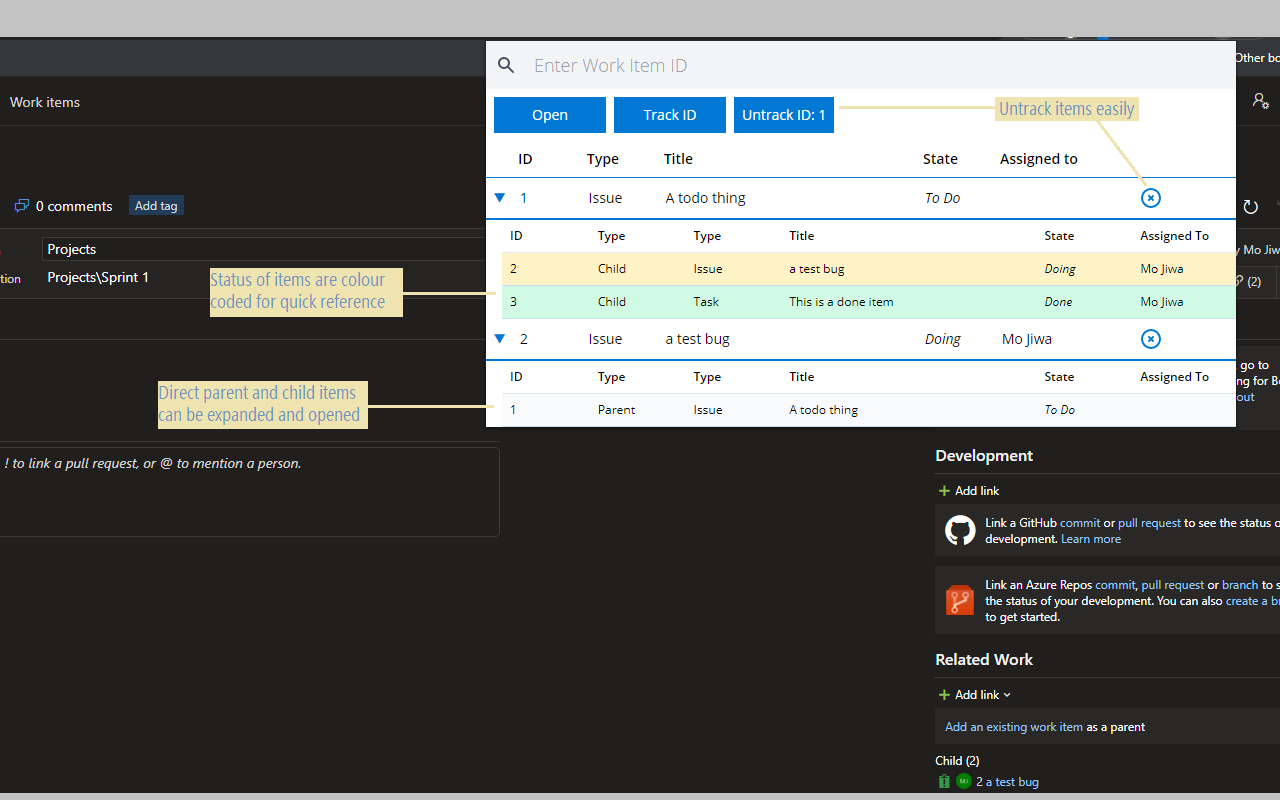 Azure DevOps Tracker截图3