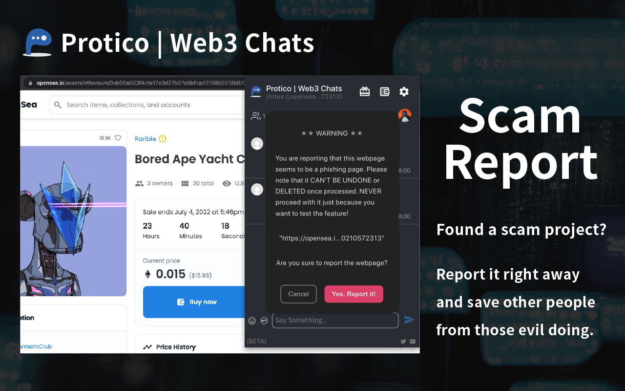 Protico | Web3 Chat & Web3 Lobby截图1
