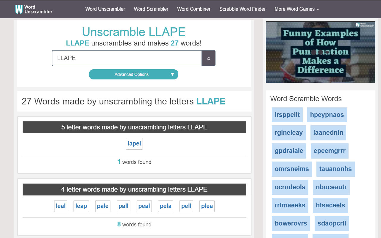 Word Unscrambler截图1