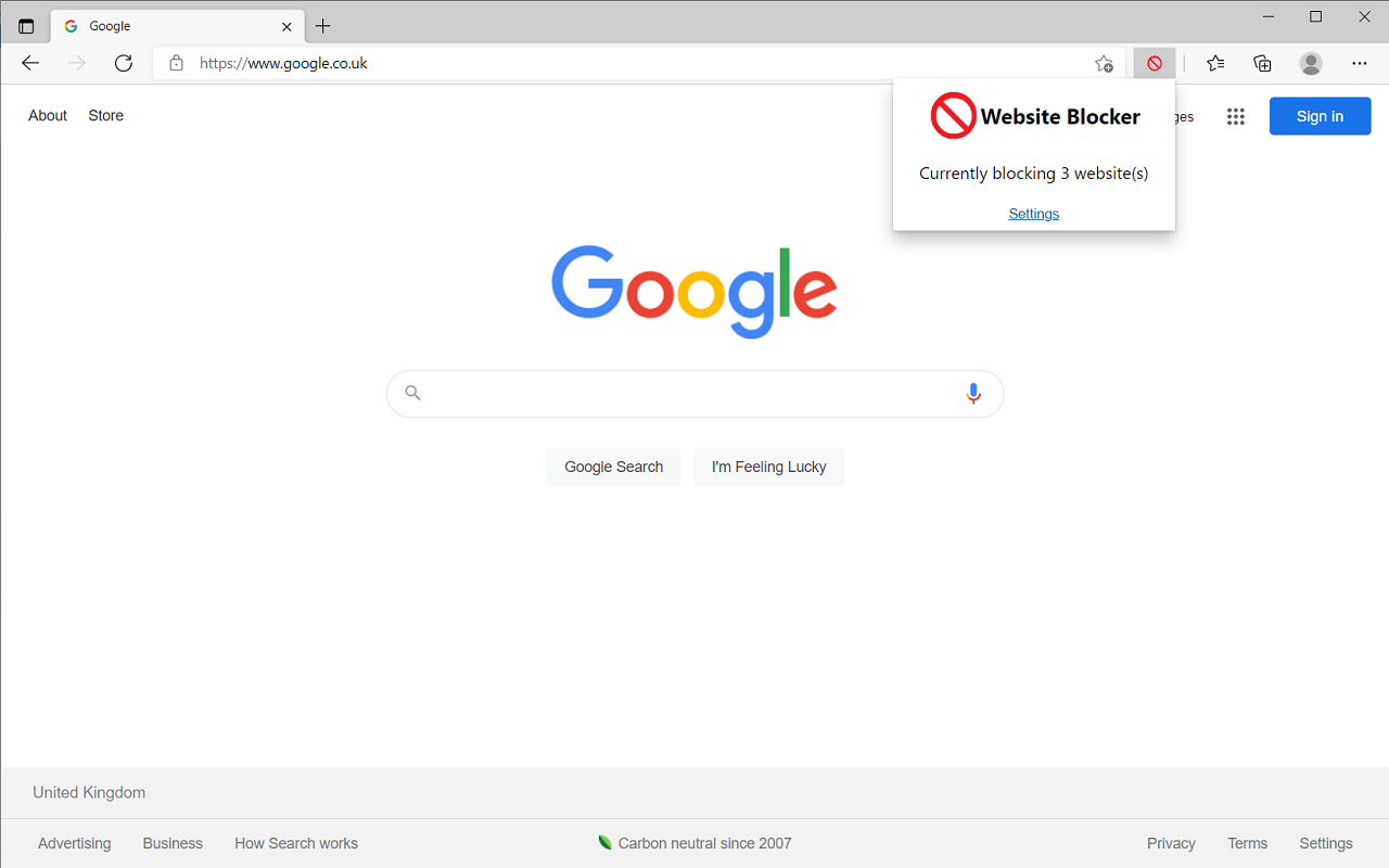 Website Blocker截图2