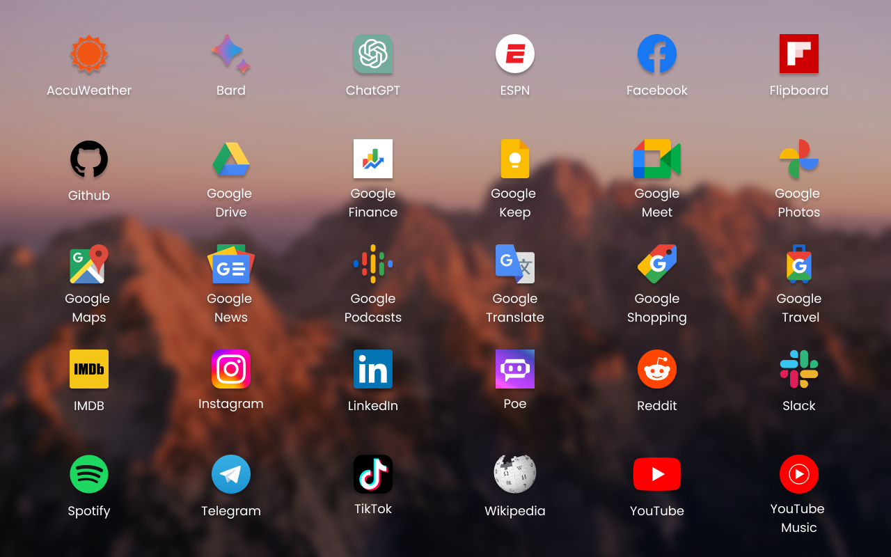 Dashy New Tab Dashboard and Side Panel截图2