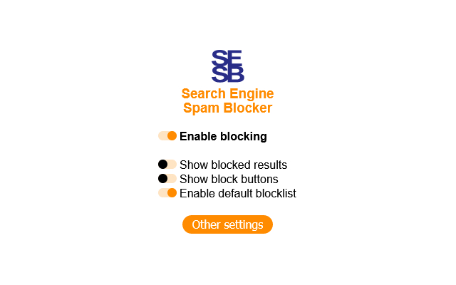 Search Engine Spam Blocker截图2