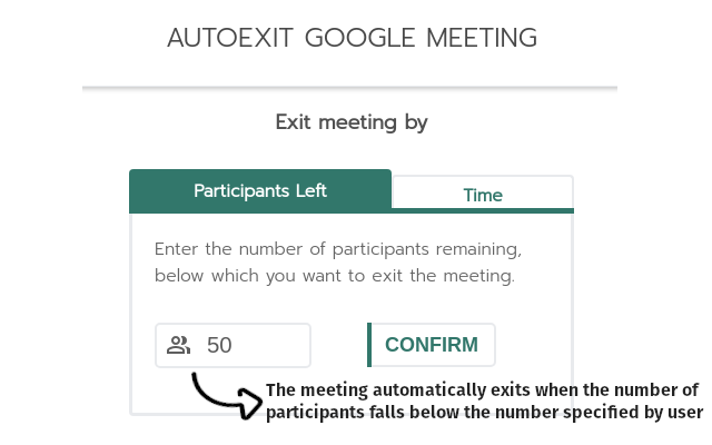 Google Meet AutoExit截图1