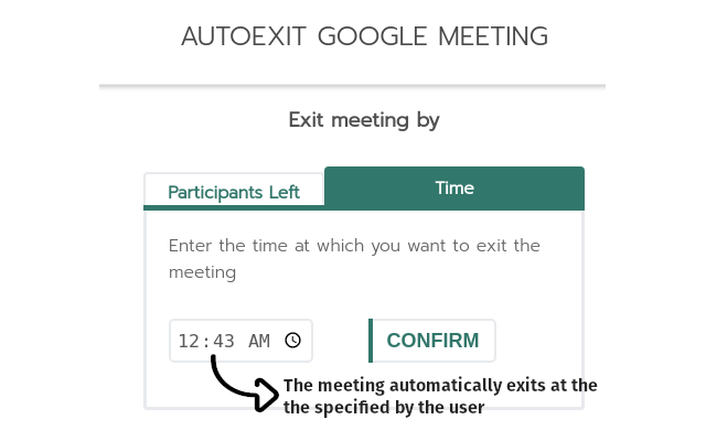 Google Meet AutoExit截图2