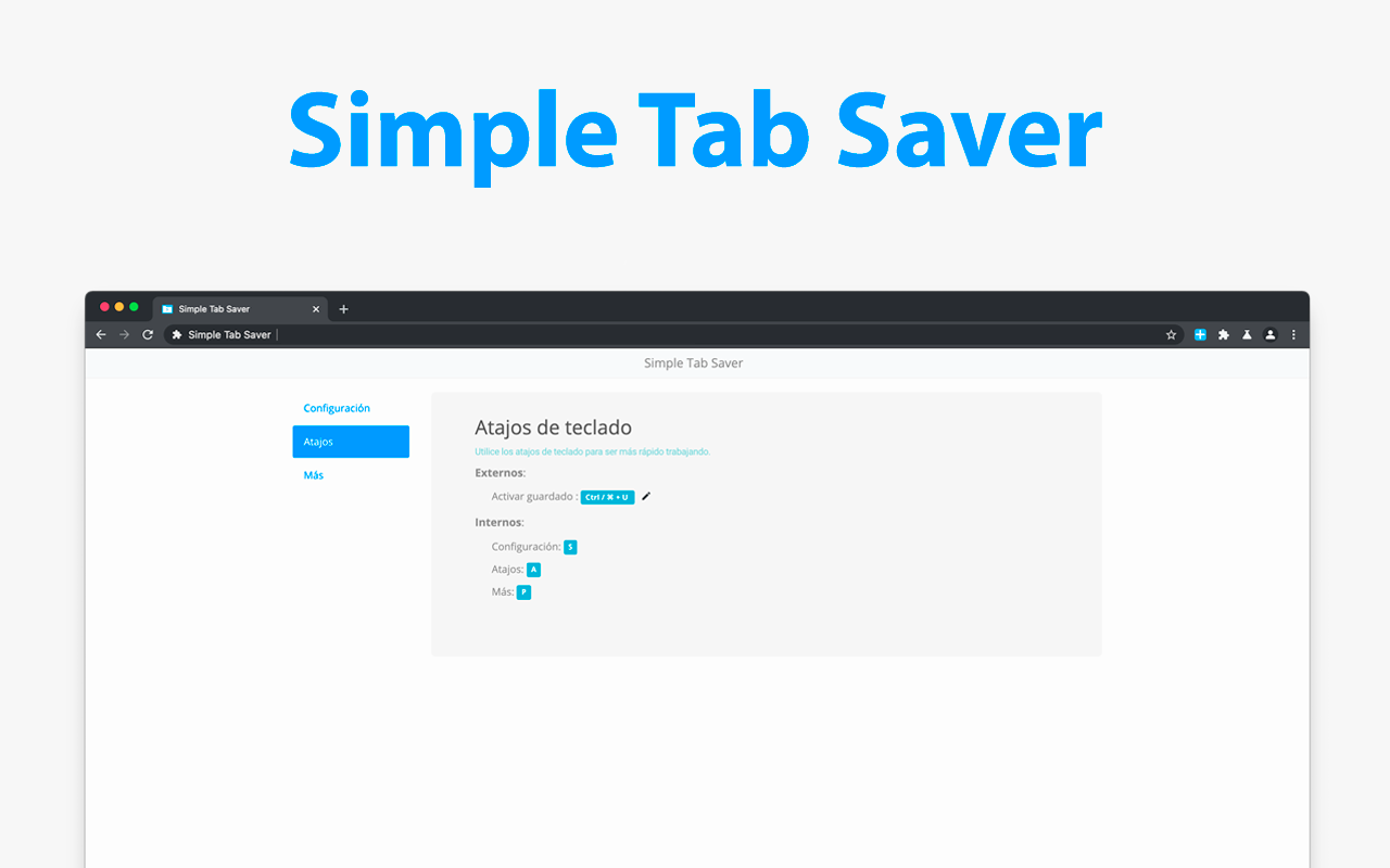 Simple Tab Saver截图1
