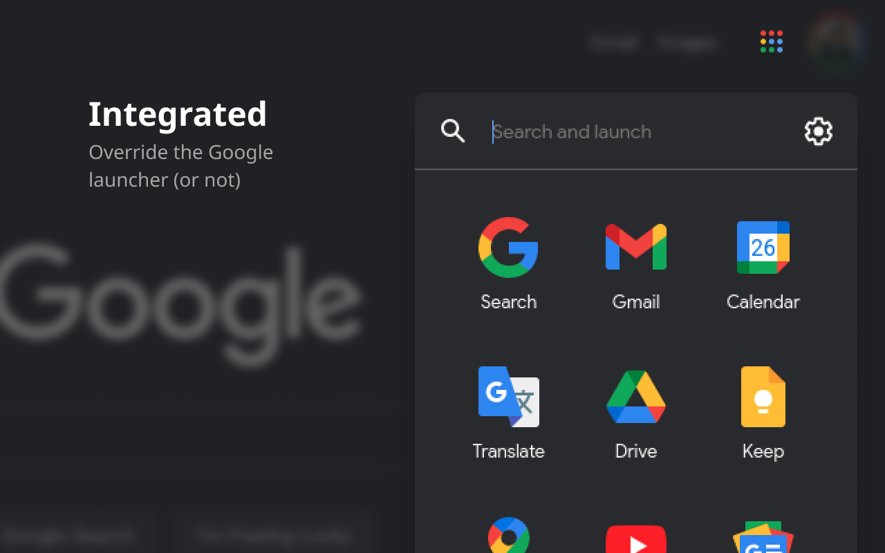 G App Launcher (Shortcuts for Google™)截图2