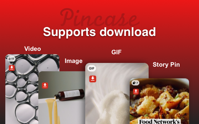 Pincase-Pinterest 视频和图片下载器截图1