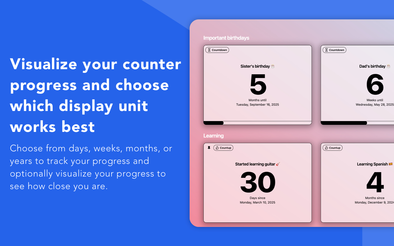 Day Counter - New Tab Page截图2