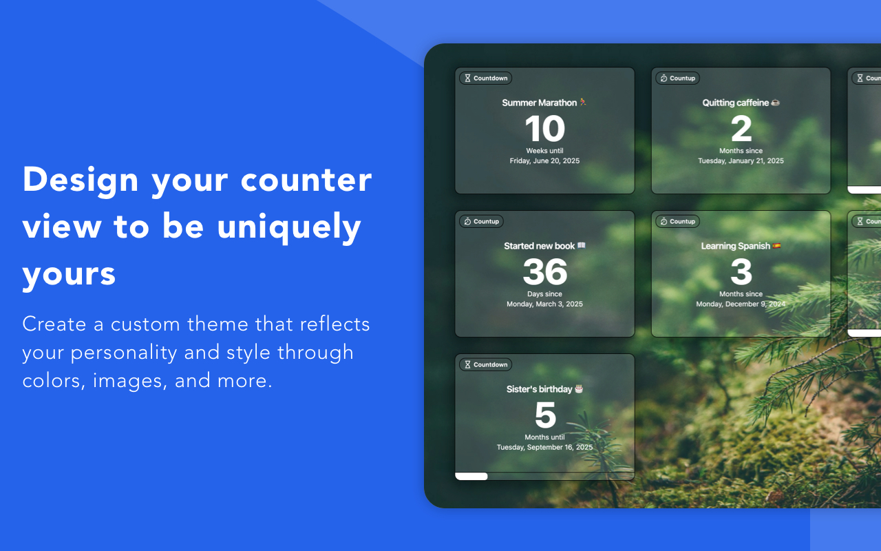 Day Counter - New Tab Page截图4