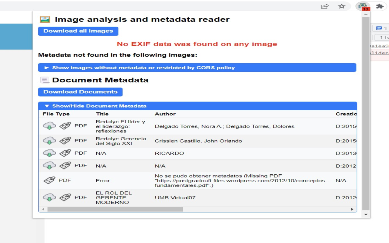 Ripper Web Content | Capture Metadata Content截图4