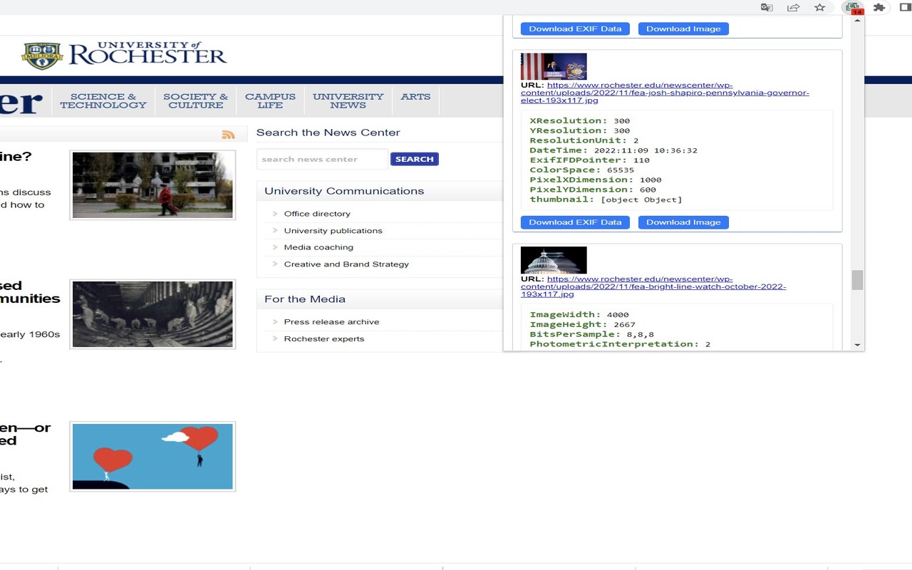 Ripper Web Content | Capture Metadata Content截图5