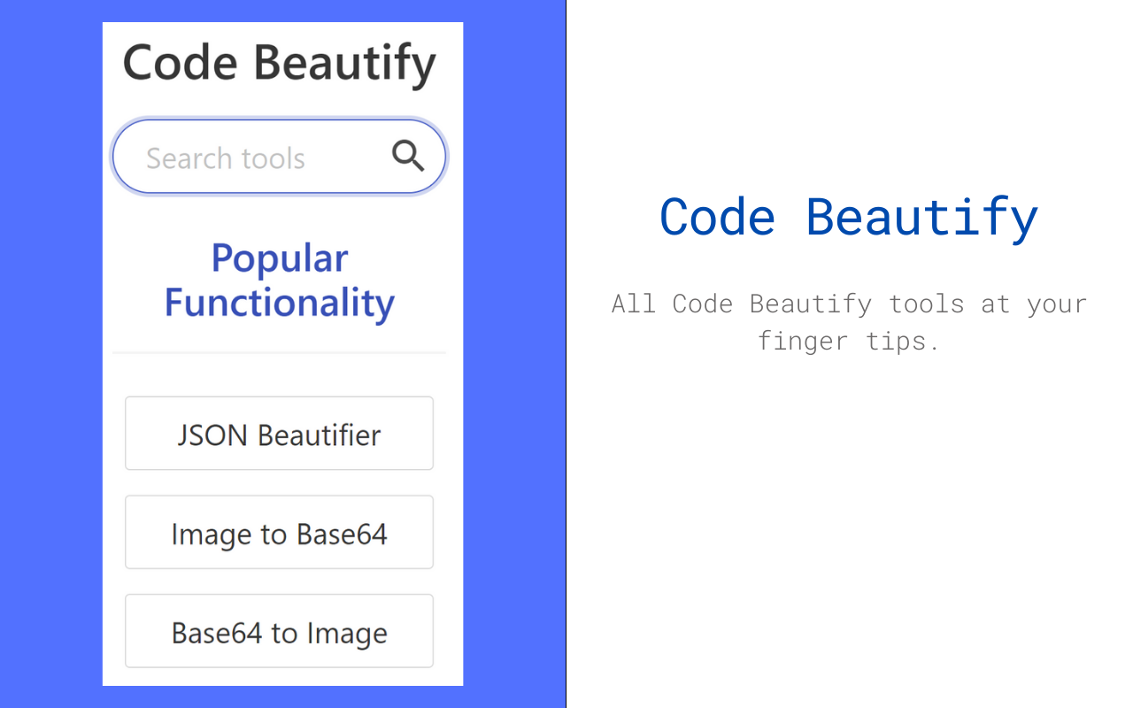 CodeBeautify截图2