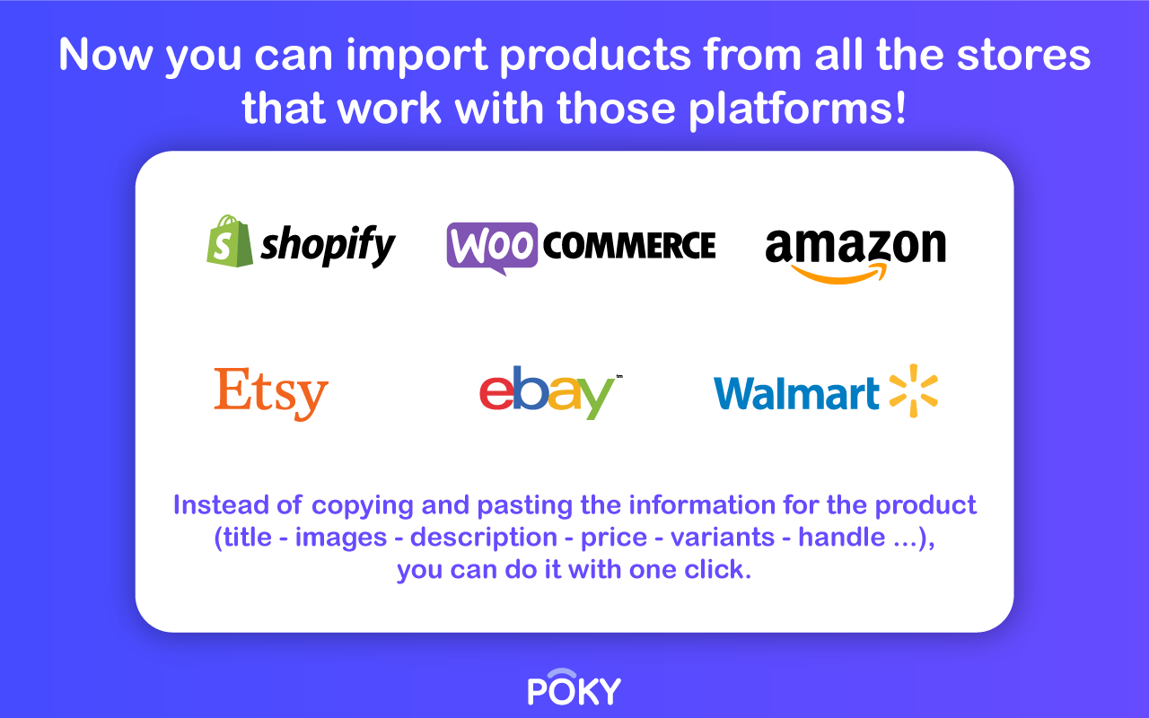 POKY - Shopify Product Importer截图1