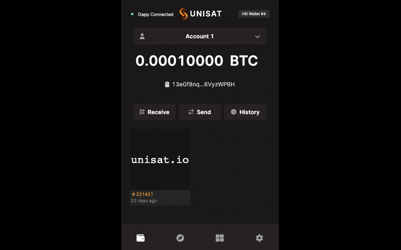 UniSat 钱包截图3