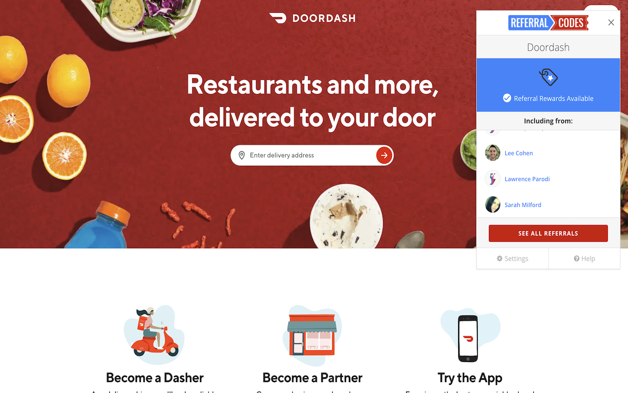 Referral Codes Reminder截图1