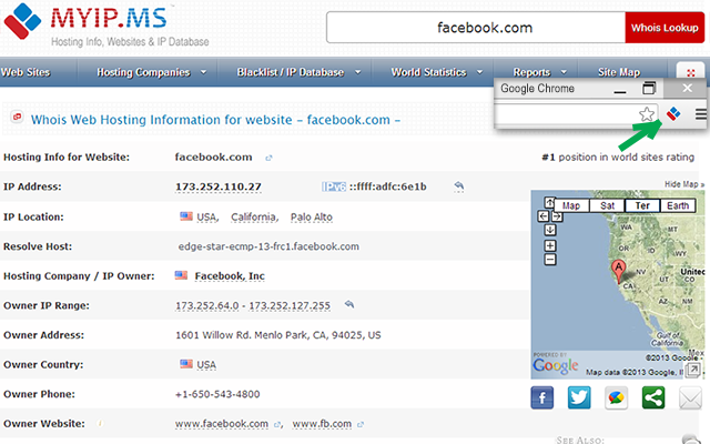 Whois Website Hosting Company Info & IP Whois截图1