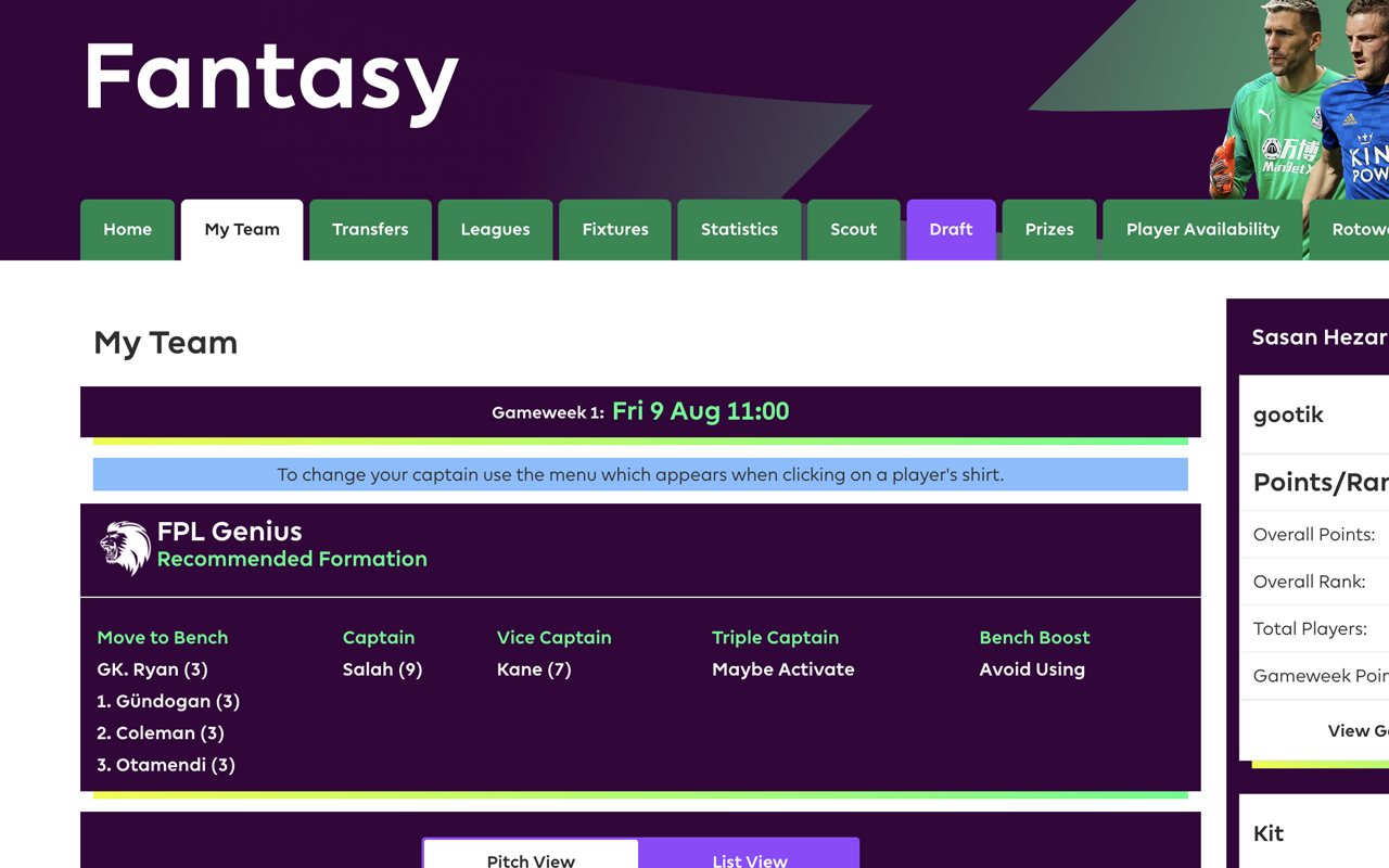 FPL Genius截图2