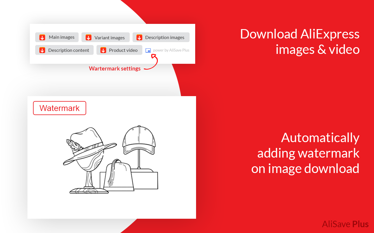 AliSave Plus - Download AliExpress Images截图1