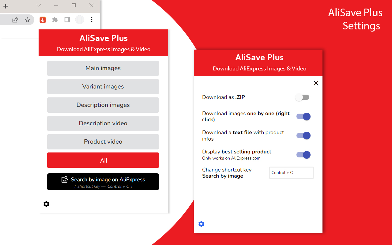 AliSave Plus - Download AliExpress Images截图4