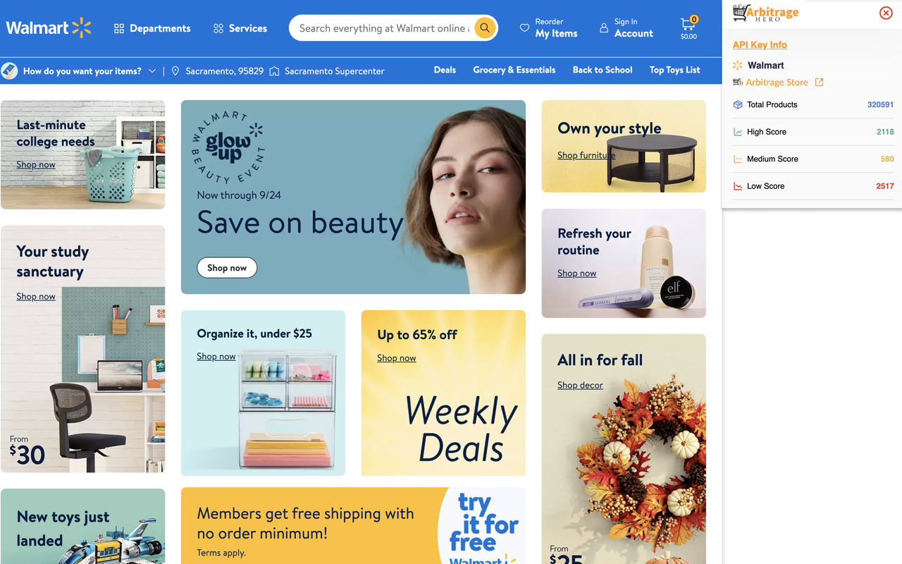 Arbitrage Hero - Amazon FBA Sourcing Tool截图1
