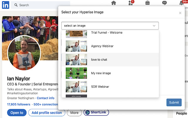 Hyperise: image & website personalization截图4