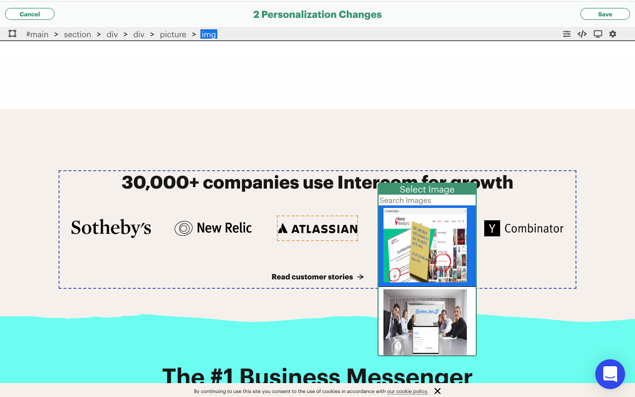 Hyperise: image & website personalization截图5