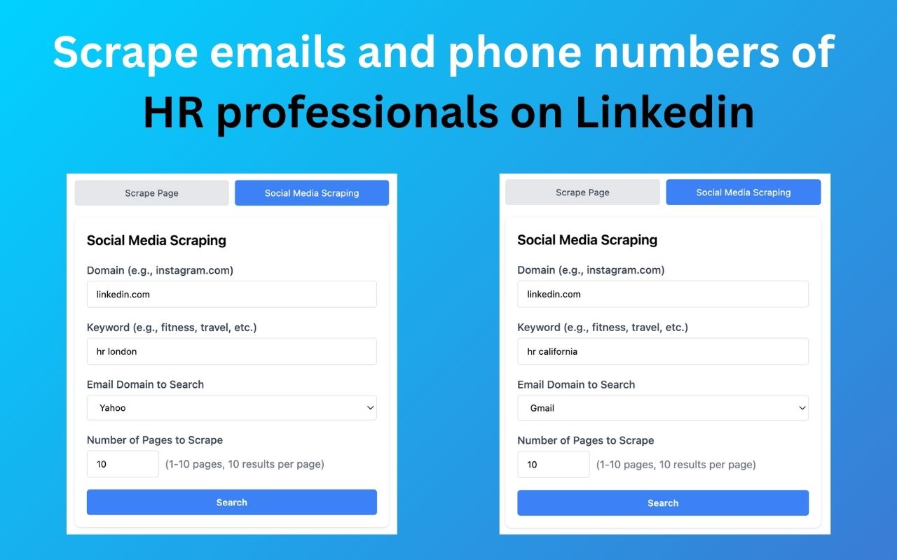 EmailMaster - Email & Phone Number Scraper截图1