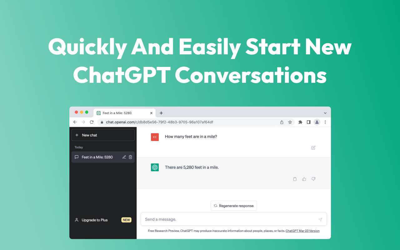 ChatGPT Shortcut - Open from the Address Bar截图2