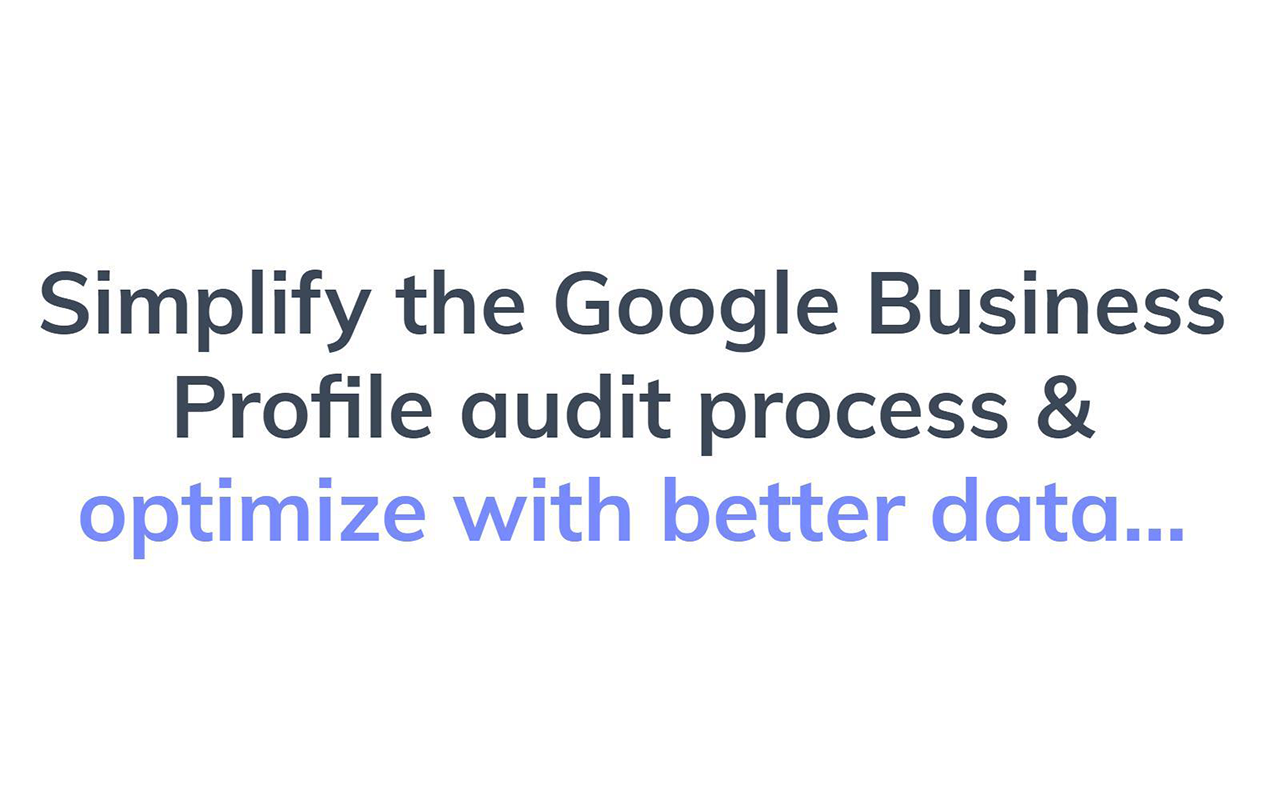 Phantom - GMB Audit Tool截图3