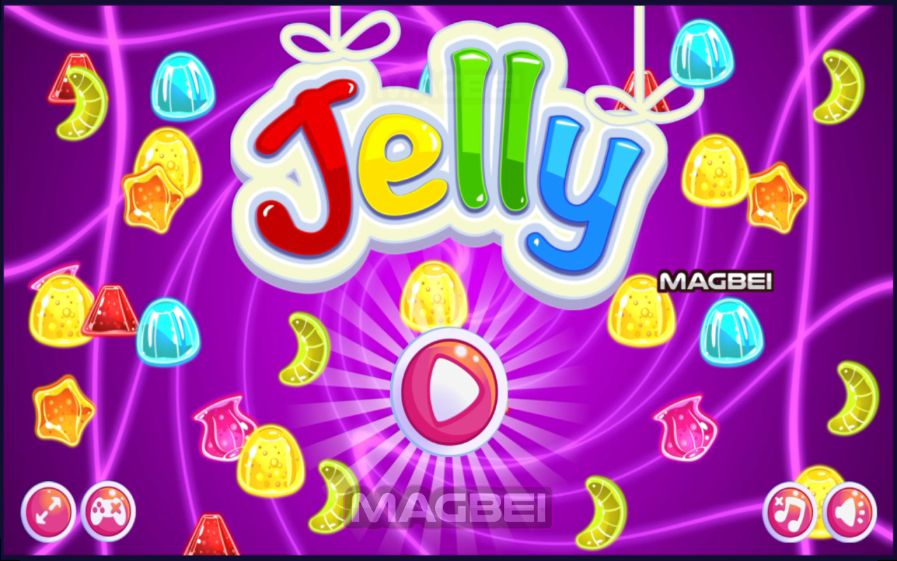 果冻三消游戏 - 离线运行截图2