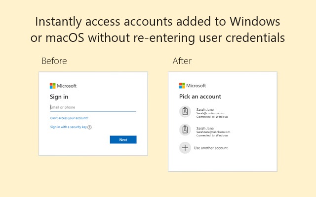 Microsoft Single Sign On截图2