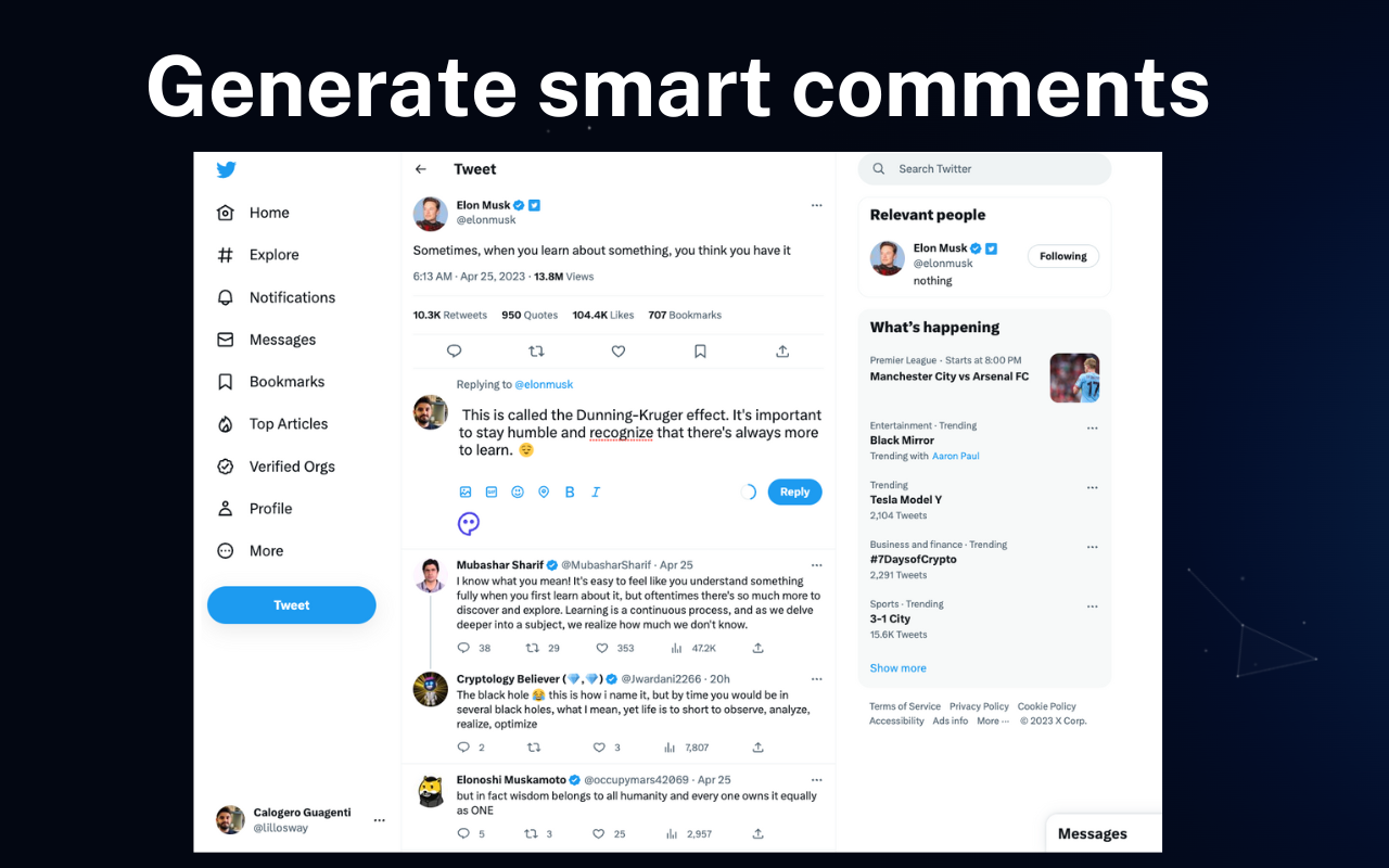 JustComment AI截图1